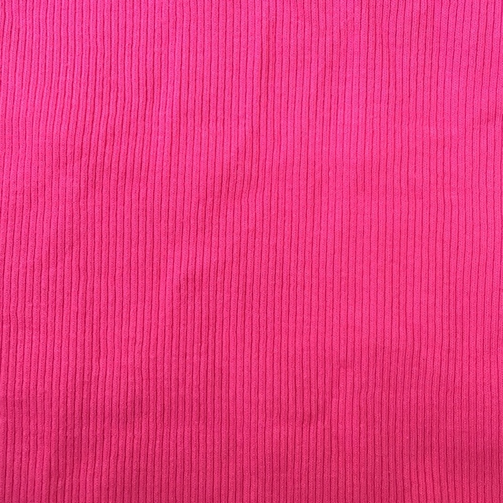 SKIMS Cotton Rib Tank | Bright Pink | Size M - Picture 9 of 9